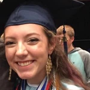 Alyssa Roach in high school